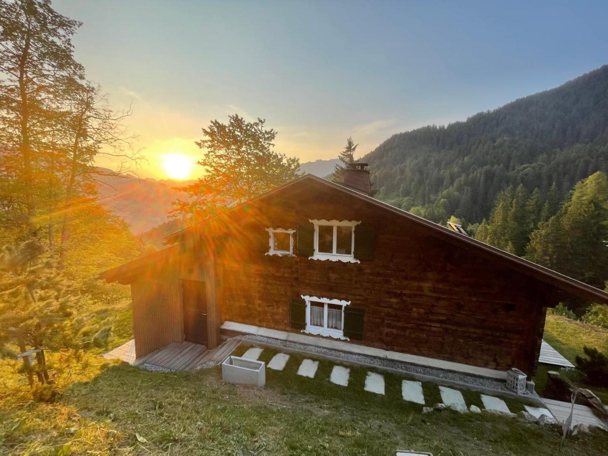 Alpenchalet Piz Huesli تشاغنز المظهر الخارجي الصورة