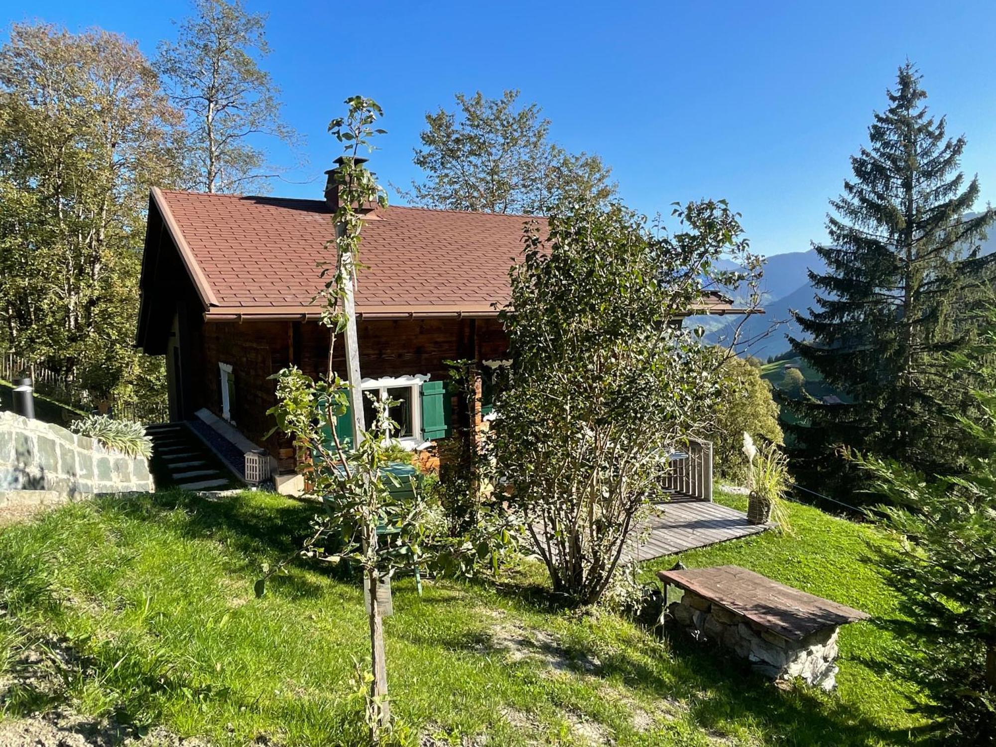 Alpenchalet Piz Huesli تشاغنز المظهر الخارجي الصورة